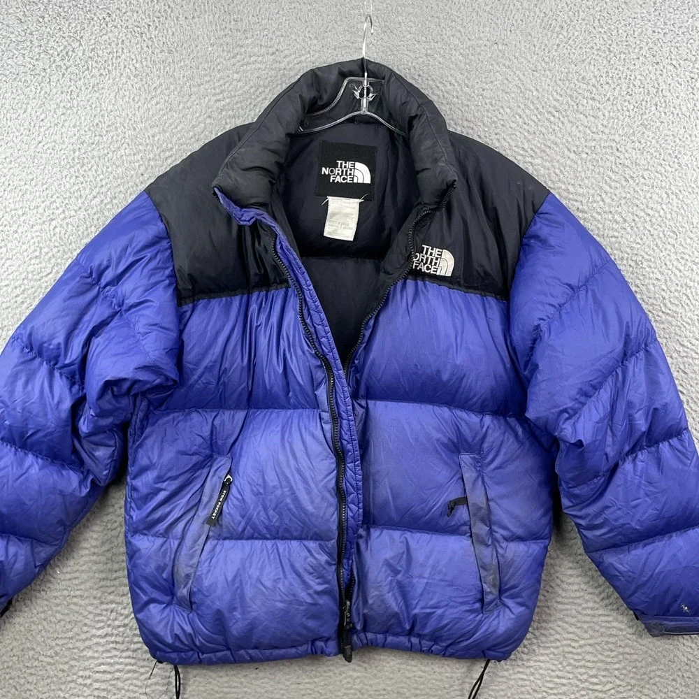 VTG North Face Nuptse 700 Goose Down Puffer Jacket Men's XL Retro Snow Hike 90's
